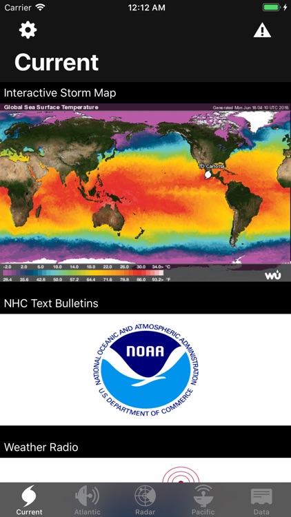 NOAA Hurricane Center