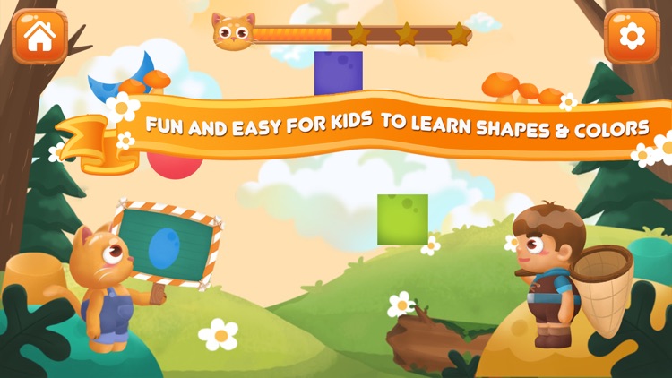 Shapes and Colors for Kids 2+