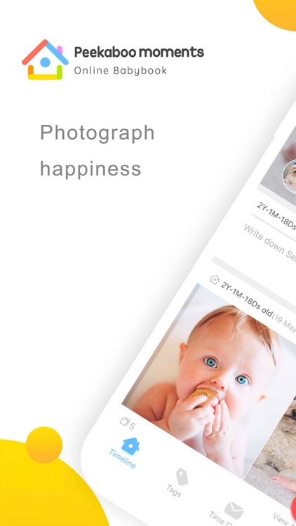 Peekaboo Moments - Babybook
