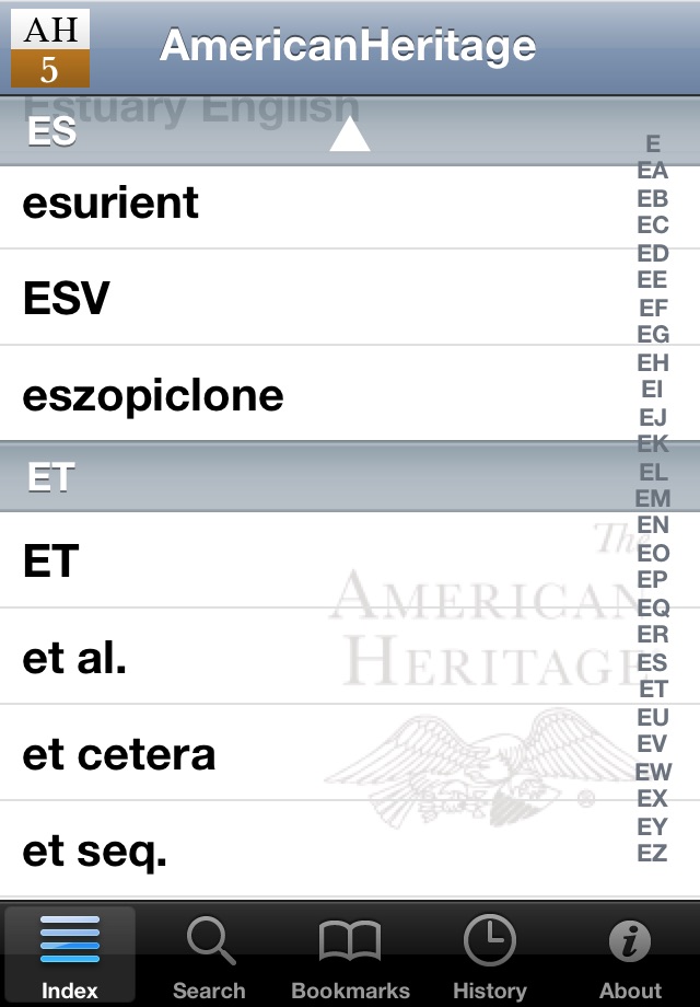 American Heritage Dictionary 5 screenshot 3