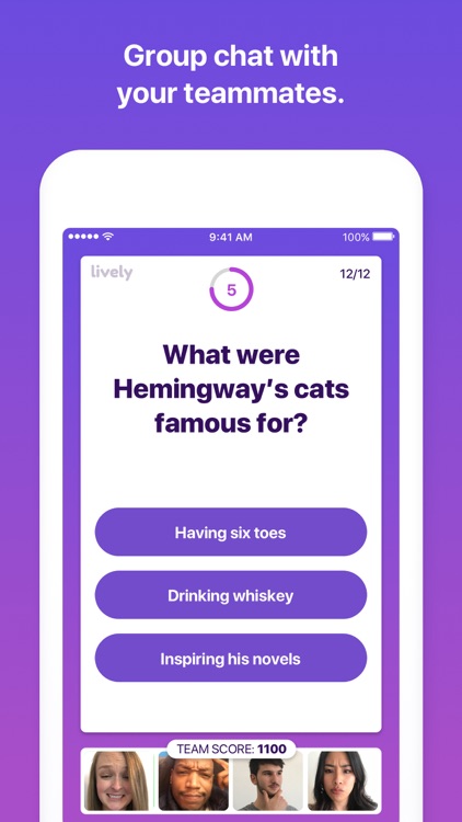 Lively - Fun Team Trivia Game