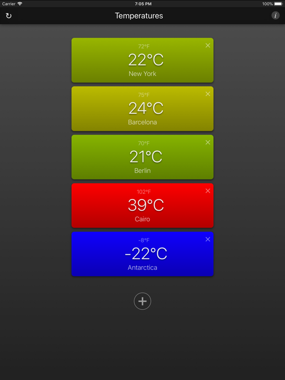 Temperatures App screenshot 12