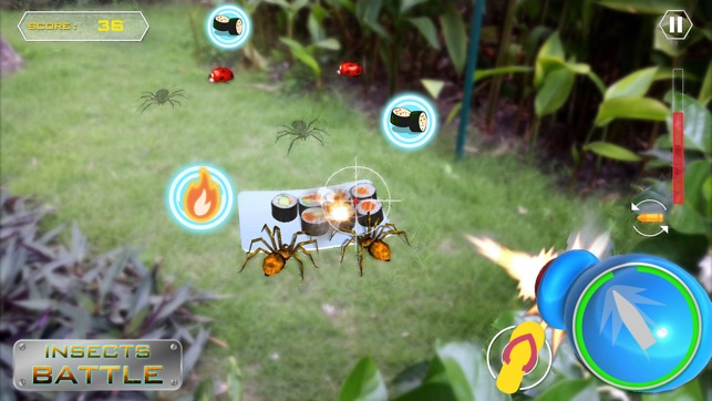 AR Insect Battle