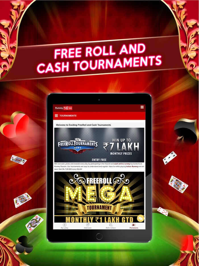 Play Rummy Passion Cash Games