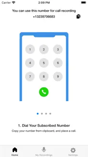 auto call recorder pro iphone screenshot 2