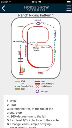 Horse Show Pattern Pro(圖2)-速報App