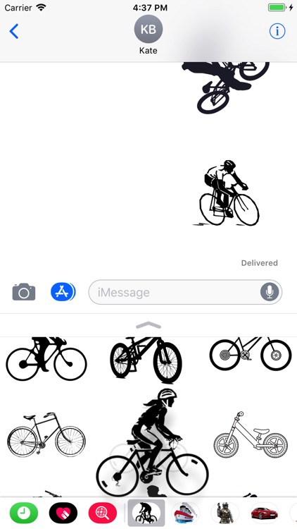 Bicycle Stickers screenshot-4