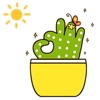 Cute Cacti Cactus Stickers