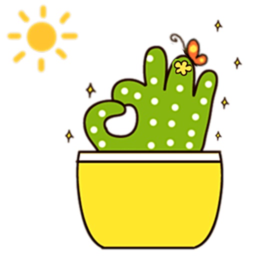 Cute Cacti Cactus Stickers icon