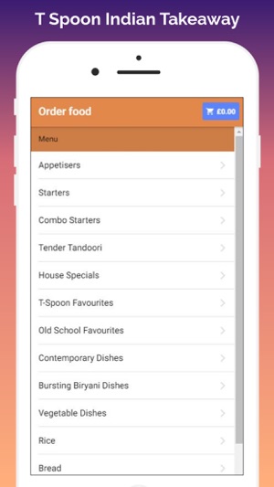 T Spoon Indian Takeaway(圖2)-速報App