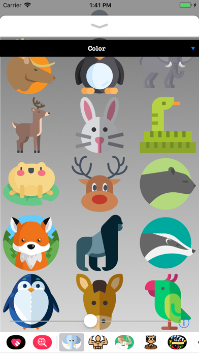HD Zoo Stickers screenshot 2