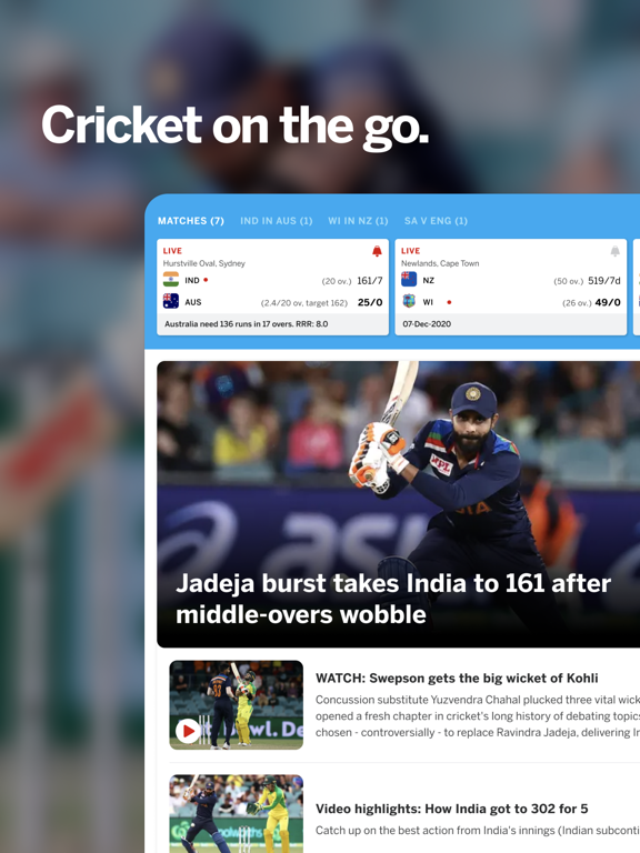 Cricinfo - Live Cricket Scores Cricinfo - Live Cricket Scores
