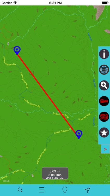 Arches National Park – GPS Map