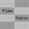 TimeTable is the easiest way to convert between two time zones
