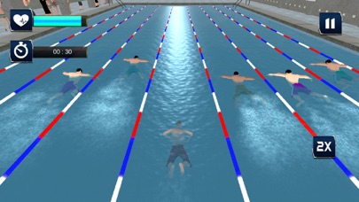 Real Water Swimming Pool Race screenshot 3