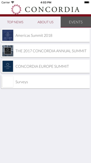 Concordia Events(圖3)-速報App