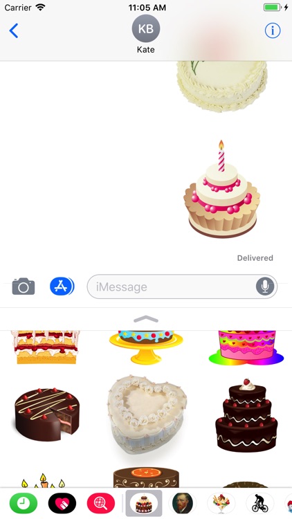 Cake Party Stickers screenshot-3