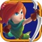 A castle defense game combined with a click mechanic