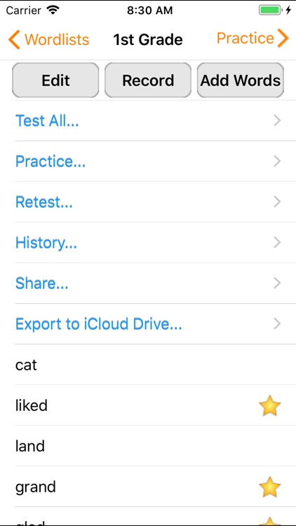 Spelling Notebook Free screenshot-4