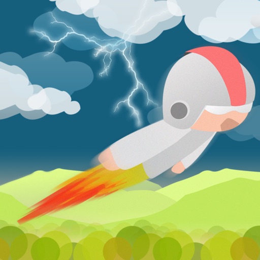 Rocket Man Fly Endless iOS App