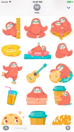 Pepe the Slow Sloth - Stickers(圖1)-速報App