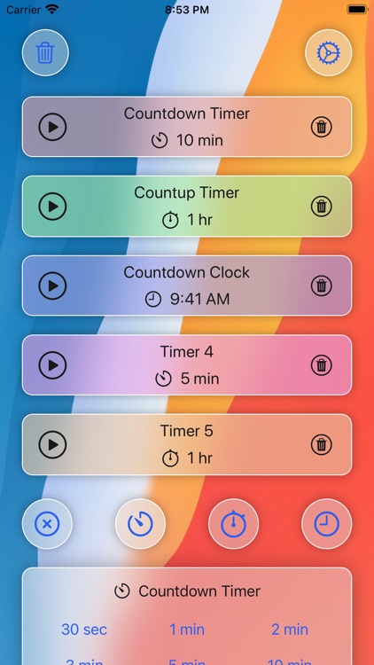 VoyTimer: Talking Voice Timer screenshot-0