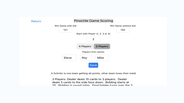 Pinochle Scoring screenshot-5