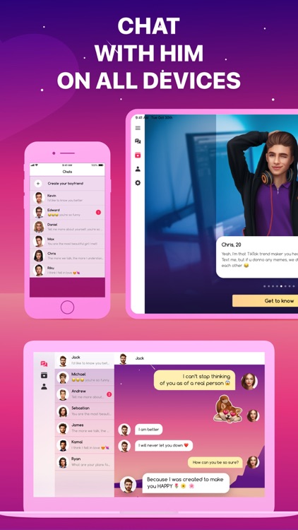 My Virtual Boyfriend Talk screenshot-4