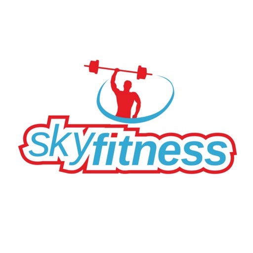 Sky-fitness icon