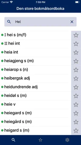 Game screenshot Den store bokmålsordboka apk