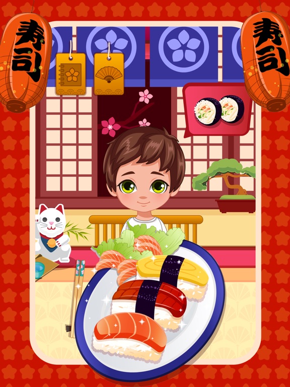 Sushi Bar Frenzy-cooking games screenshot 2