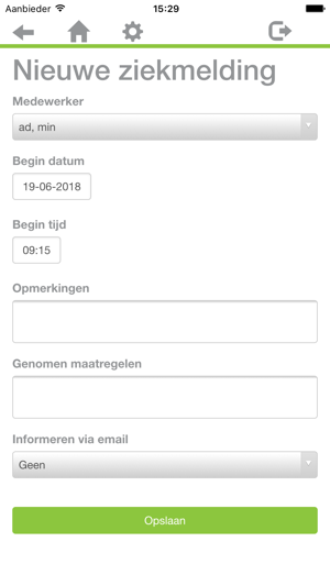 Vrijedagen Verlofregistratie(圖5)-速報App