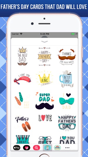 Father's Day Stickers Greeting(圖5)-速報App