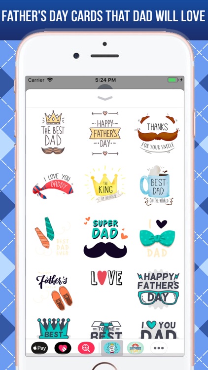 Father's Day Stickers Greeting screenshot-4