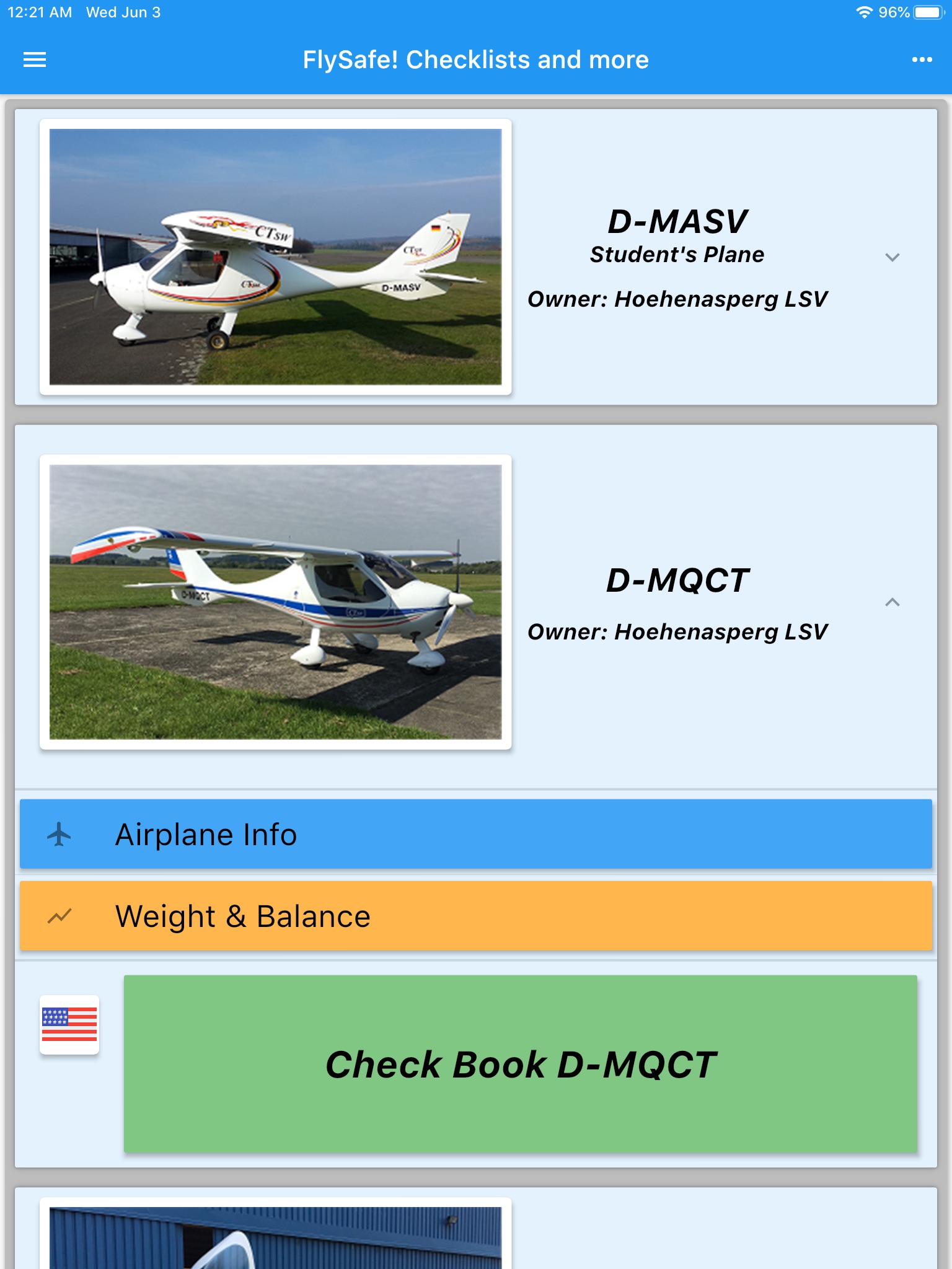 FlySafe! Aviation screenshot 2