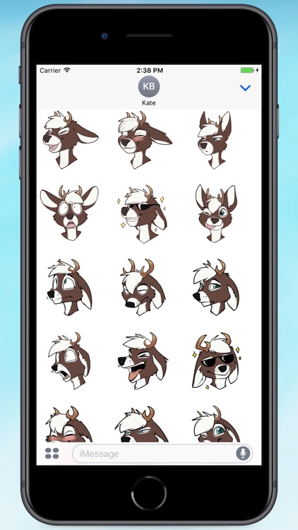 Ayi The Deer! Stickers