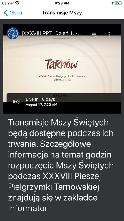 aPPT - Pielgrzymka Tarnowska screenshot-8