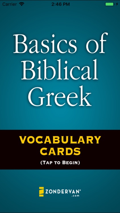 Basics of Biblical Greek