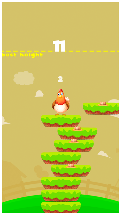 Happy Chicken Jump Up screenshot 4