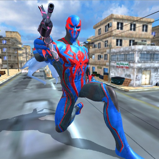 Ninja Spider Boy Crime City 3D Icon