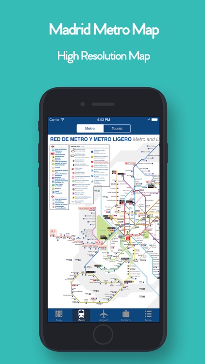 Madrid Offline Map - Metro
