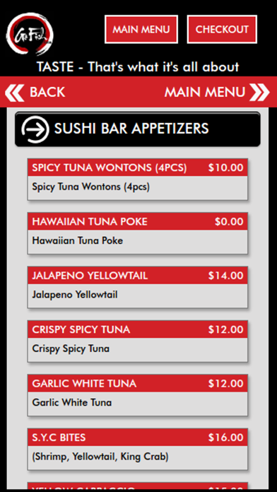 Go Fish Sushi Restaurant screenshot 4
