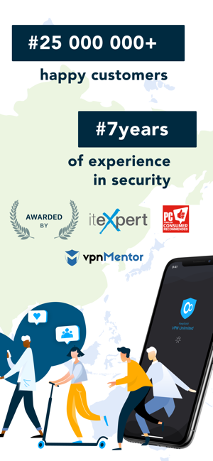 ‎VPN Unlimited - Secure Shield Screenshot