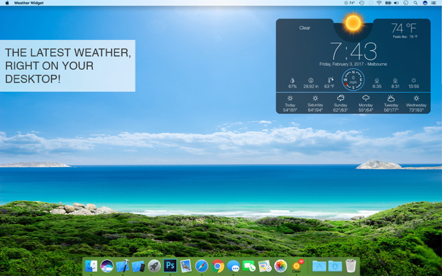 ‎Weather Widget Live Screenshot