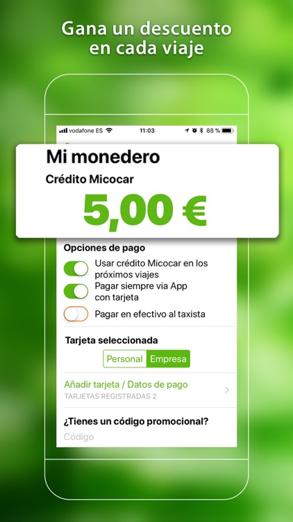Micocar Taxi Discounts App screenshot-3