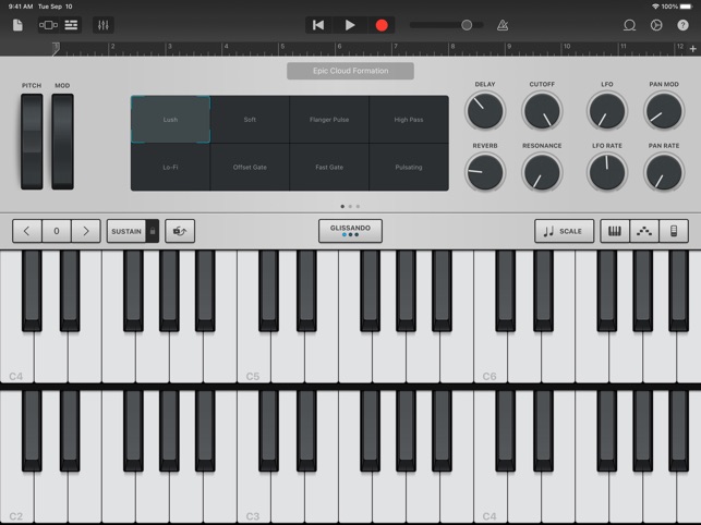 Garageband をapp Storeで