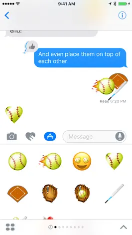 Game screenshot Softball Emoji apk