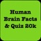 The Human Brain Facts & Quiz 2000 ,Quiz(Encyclopedia) application is a simple educational quick reference app that