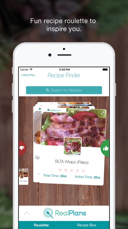 Real Plans - Meal Planner