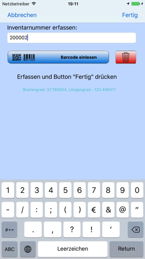 Inventarisierung mit Barcode(圖3)-速報App